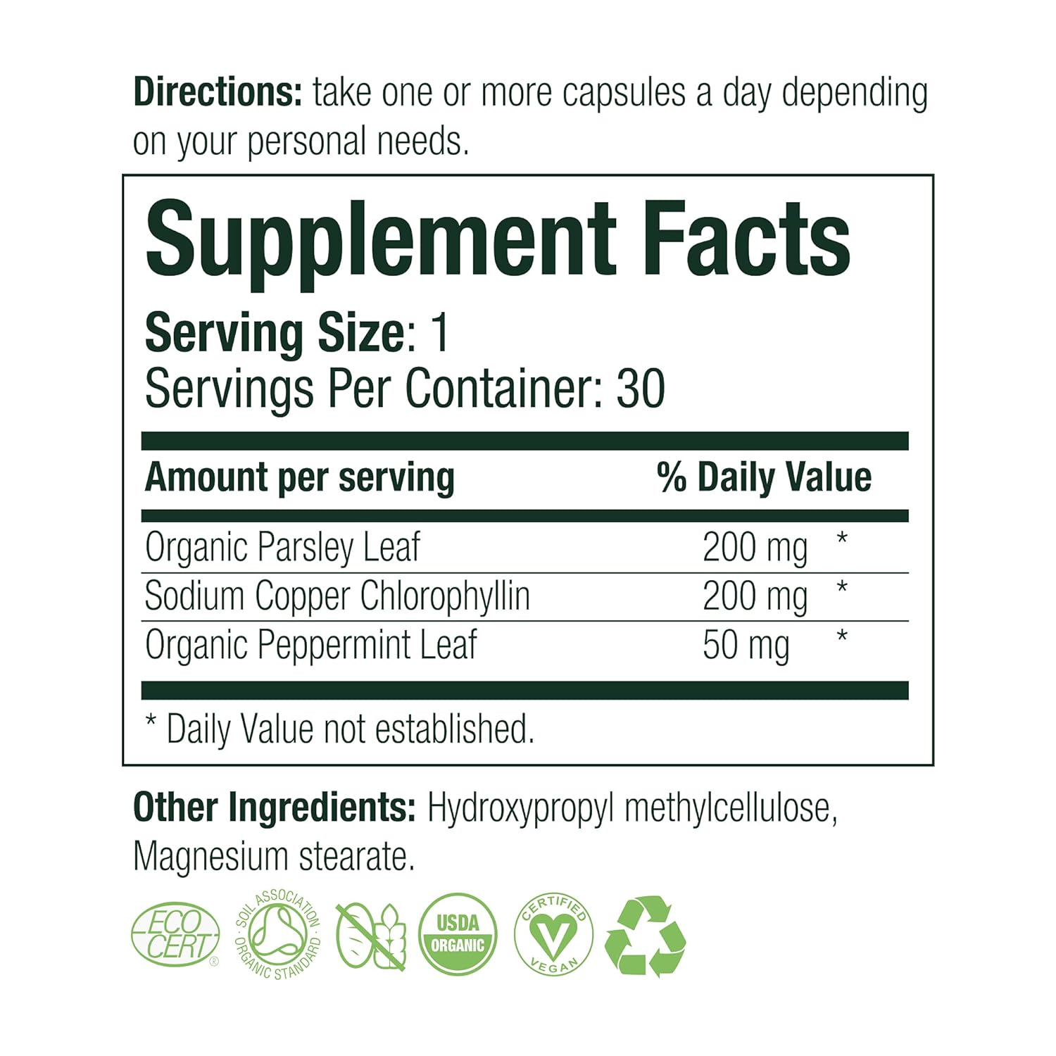 Deovani Odor Cleanse Capsules